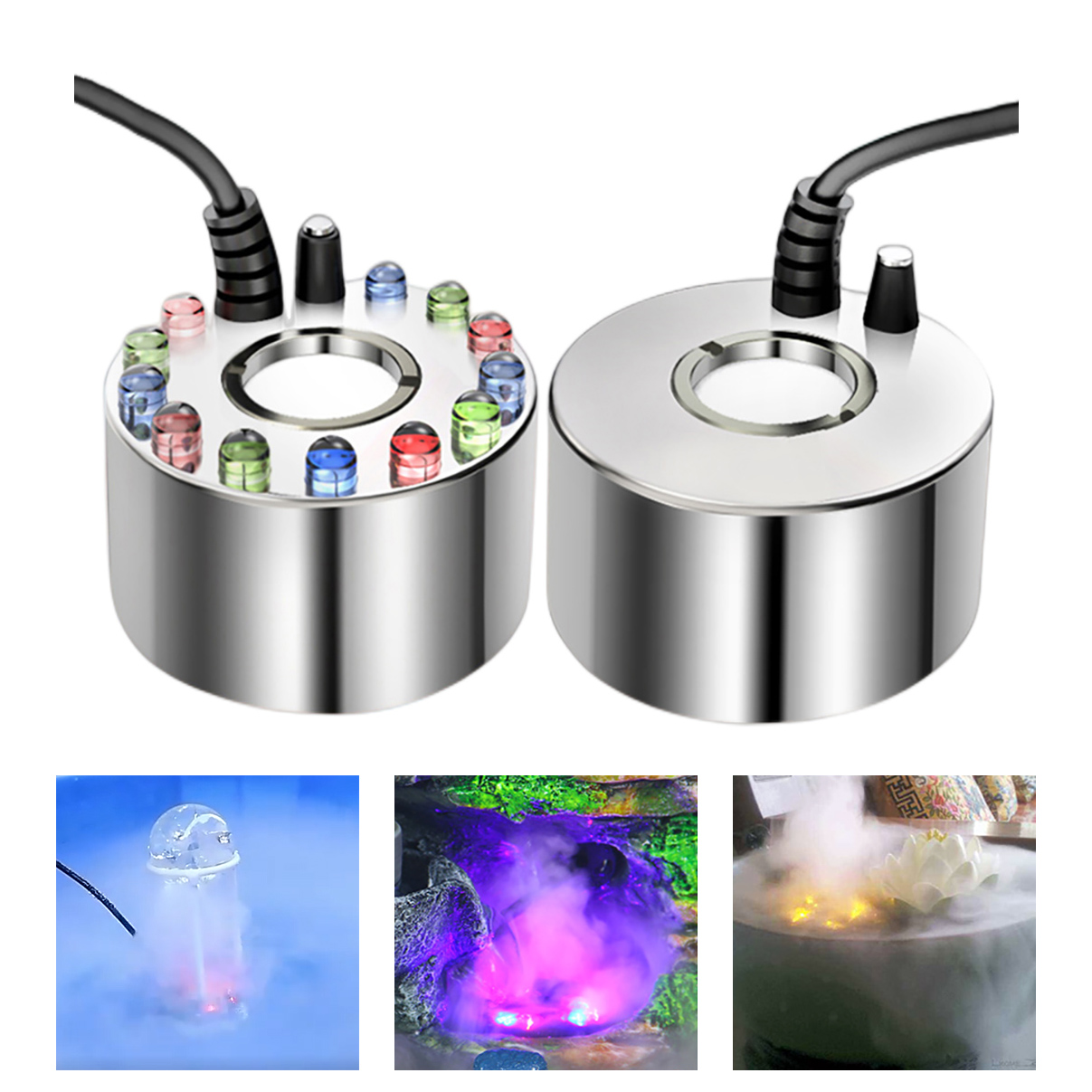 Terrarium Fogger Ultrasonic - Pengabut kabut ultrasonik, pembuat kabut ultrasonik
