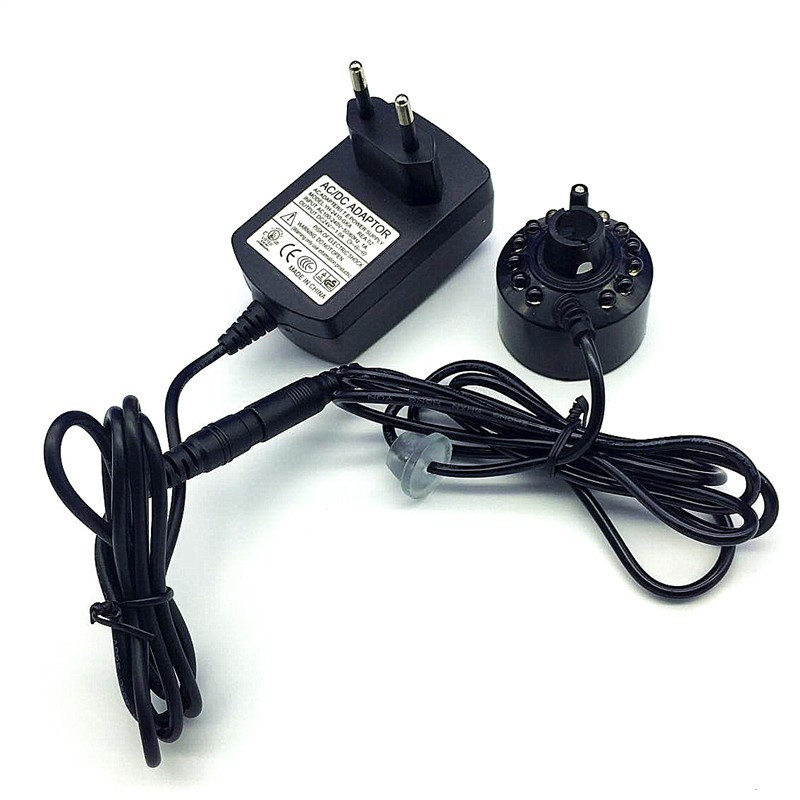 Terrarium Fogger Ultrasonic - 12 LED AC 100-240V Industri Incubator