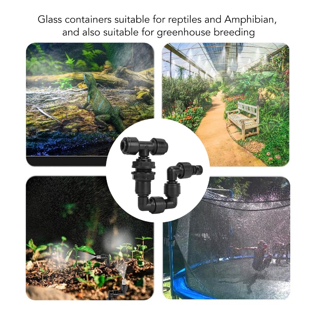 PP Reptile Fogger Hitam 360 °  - Misting Nozzle Reptile ulasan dan harga