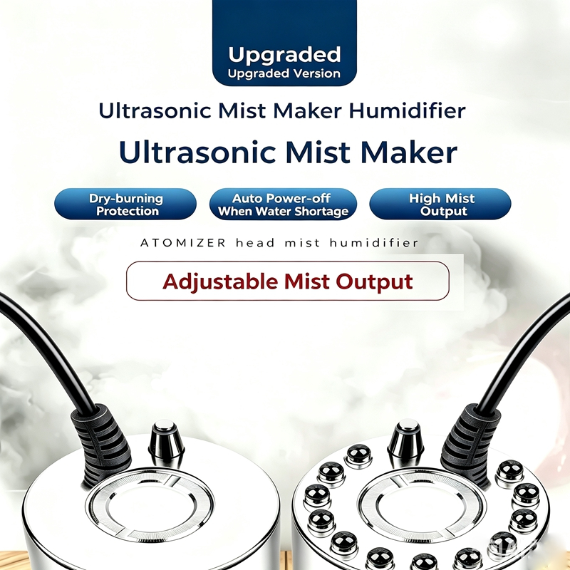 Penghasil Kabut Ultrasonik Jar - Terrarium Fogger Ultrasonic ulasan dan harga