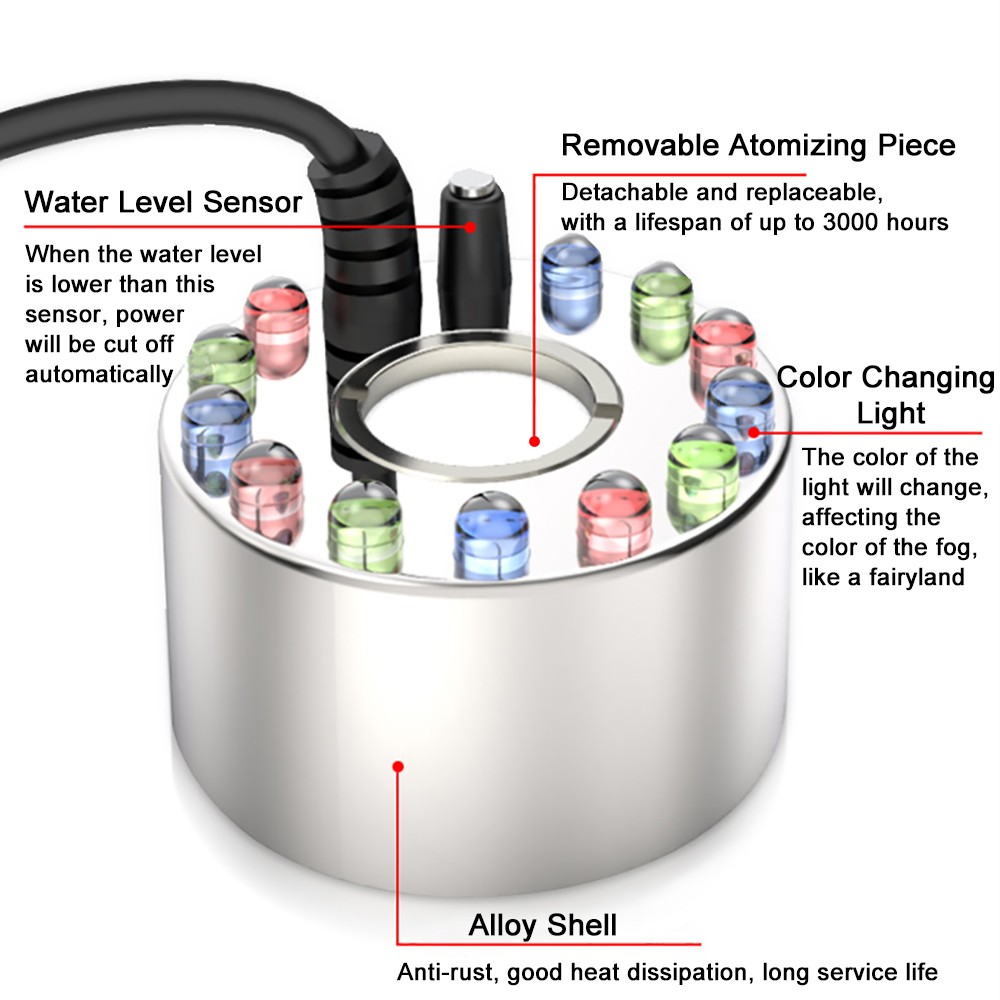 Pengabut kabut ultrasonik, pem - Terrarium Fogger Ultrasonic ulasan dan harga