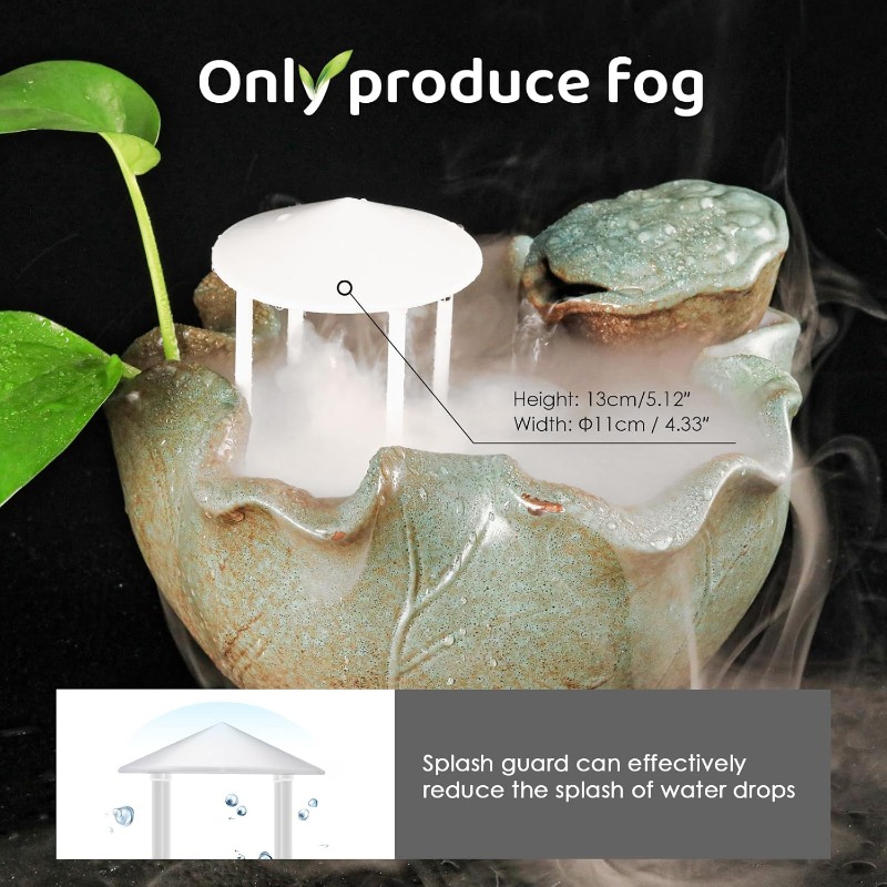 Pembuat Kabut Ultrasonik Fogge - Terrarium Fogger Ultrasonic ulasan dan harga