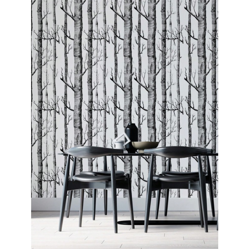 Stiker Wallpaper hitam putih a - Pvc Panel Background ulasan dan harga