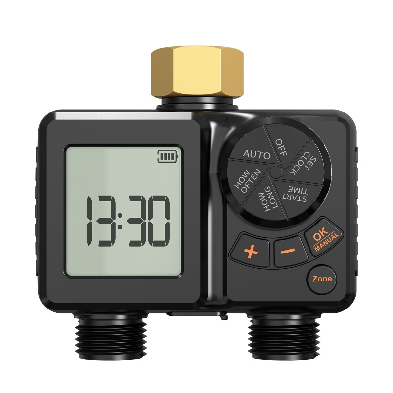 Katup Irigasi Pintar Otomatis  - Timer Dual Outlet ulasan dan harga